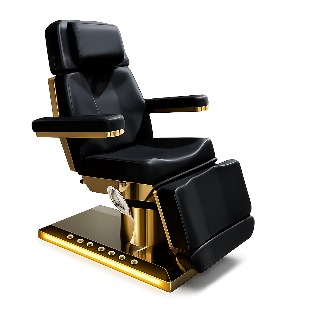 Doha Luxury Black Bed 4 Motor